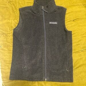 Columbia Kids' Charcoal Fleece Vest